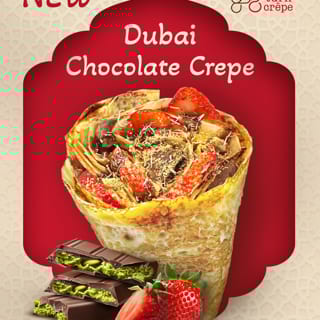 24. Dubai Chocolate Crepe