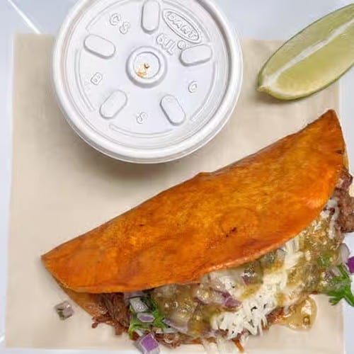 Crispy Birria Taco a La Carte.