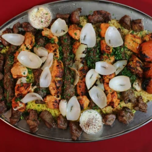 Large Mixed Meat Platter.