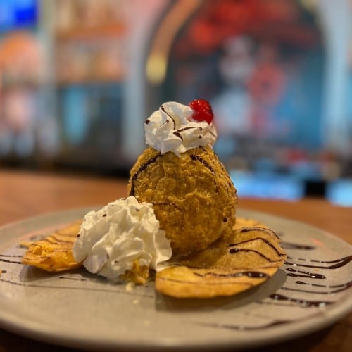 Fried Ice Cream.