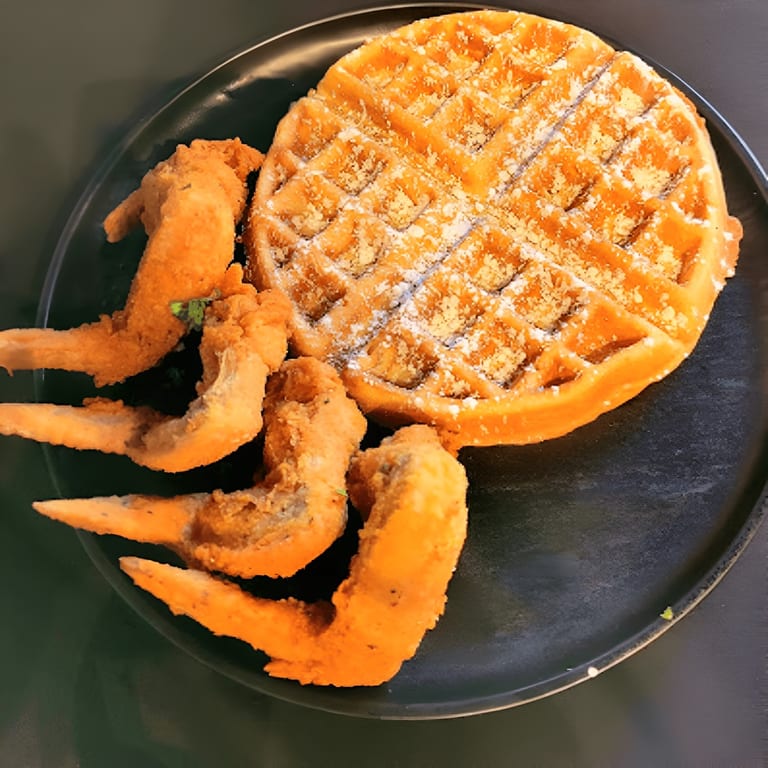 Waffles That Wow, Chicken That Crunches!