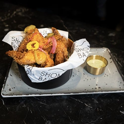 Jones 'N Hot Whole Wing Bucket.