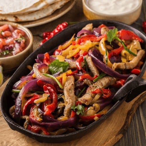 Roast Pork with Vegetables.