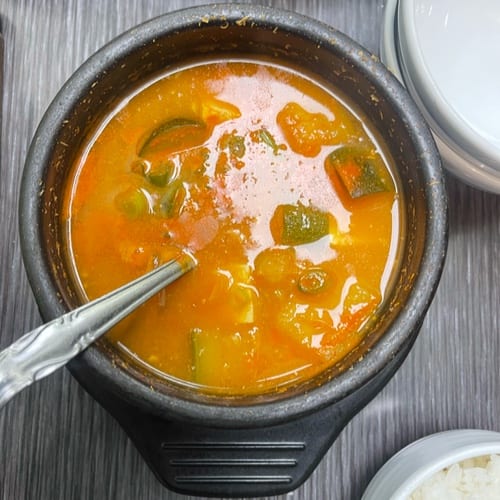 Side Bean Paste Stew.