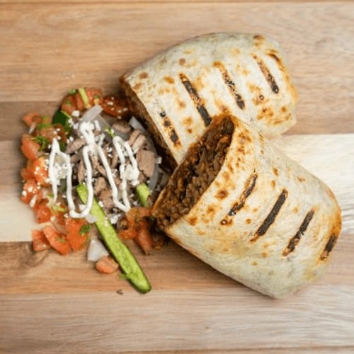 Carne Asada Burrito.