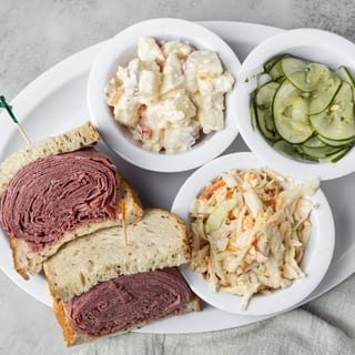 Hot Corned Beef Sandwich