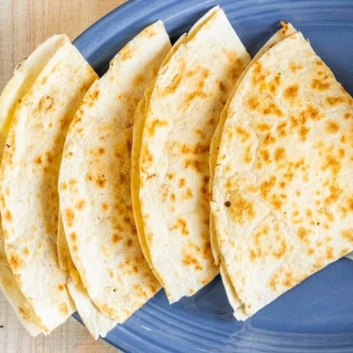 Lunch Twin Quesadilla.