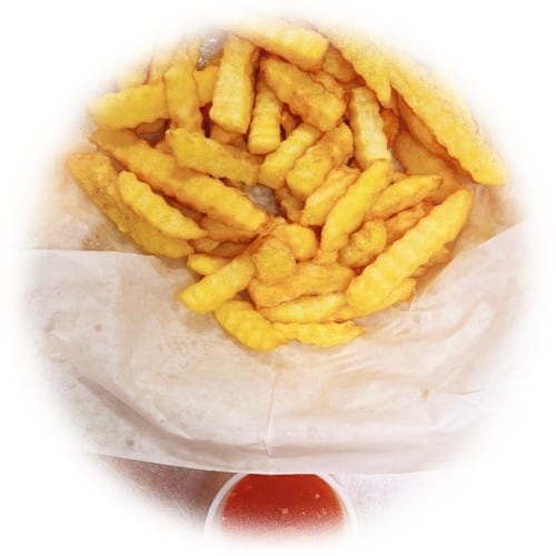 Salty Pepper French Fries.