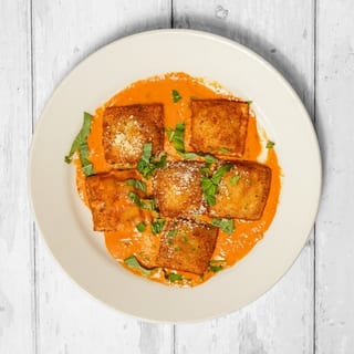 Fried Drunk Ravioli