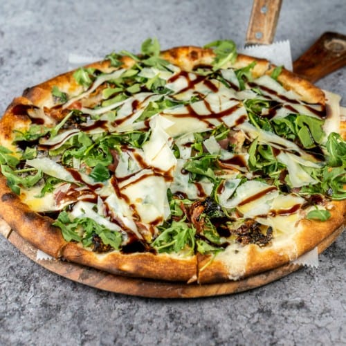Fig & Goat Cheese Pizza.
