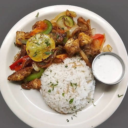 Chicken Platter Lunch.