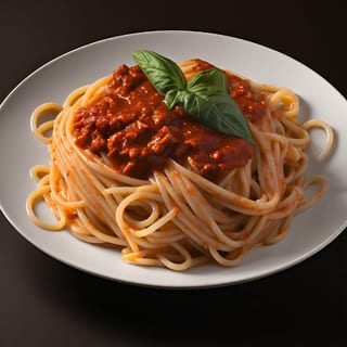 Pasta Meat Sauce Lunch
