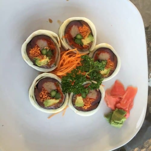 Sashimi Roll.