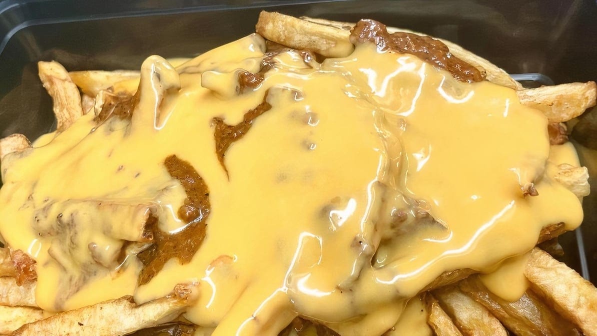 Large Chili Cheese Fries.