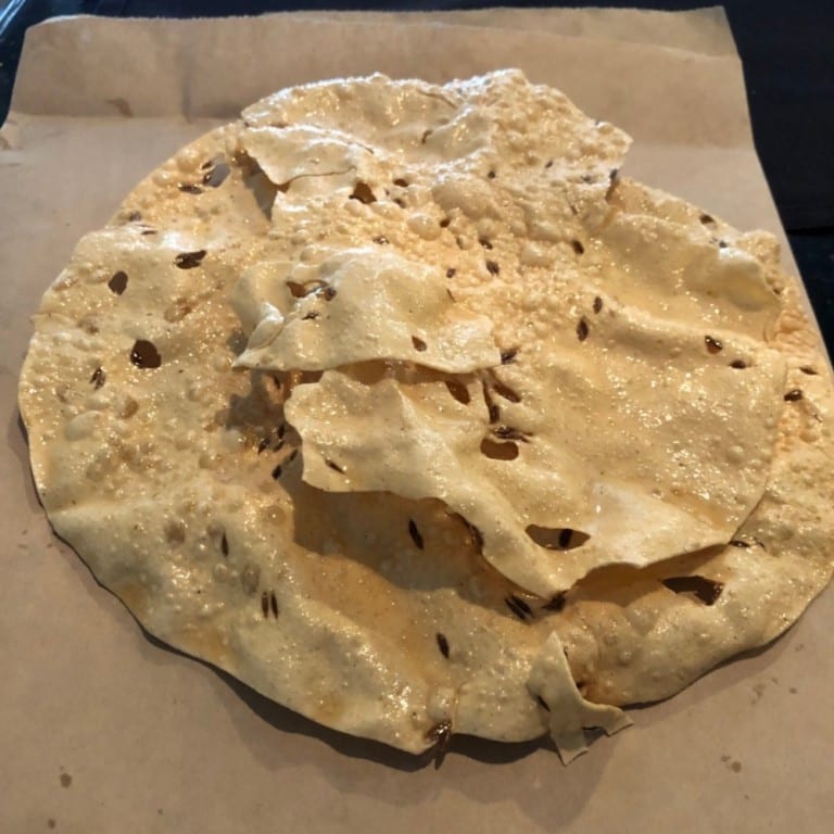 Papadum.