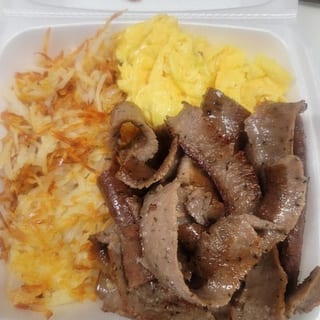 2 Eggs Any Style With Gyros