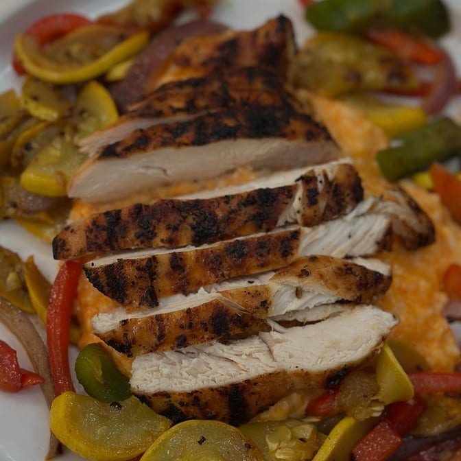 Citrus Glazed Chicken.