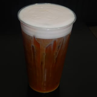 Strawberry Fields Iced Coffee With Strawberry Cold Foam