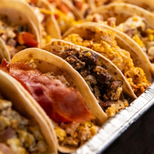 Breakfast Taco Tray (12-Pack).