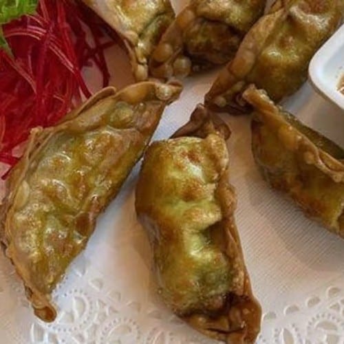 Fried Gyoza.