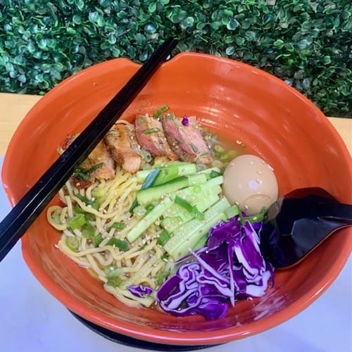 Traditional Shoyu Ramen.