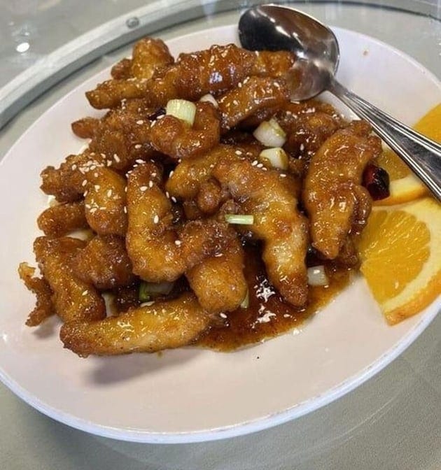 Orange Peel Chicken / 陳皮雞球.