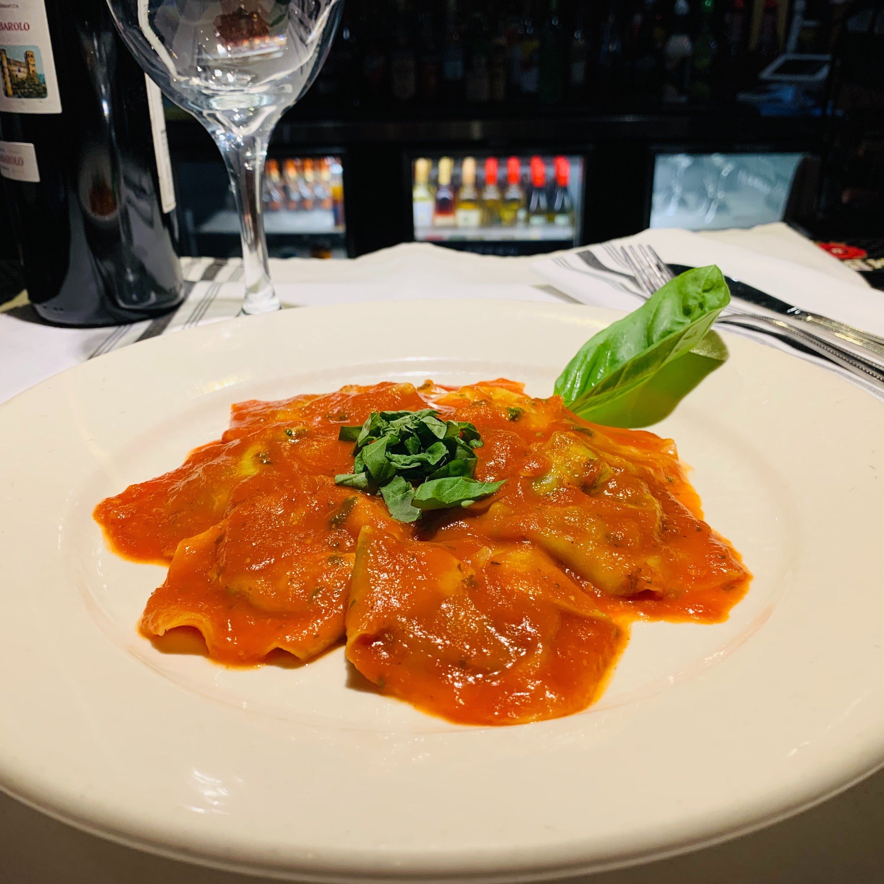 Ravioli Spinaci E Ricotta.