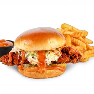 Original Clucker Sandwich & Fries