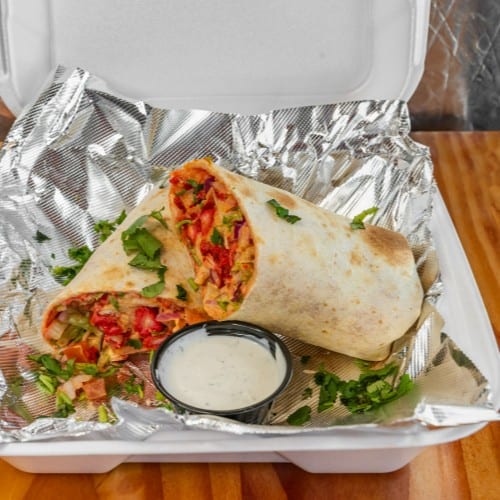 Chicken Tandoori Wrap.