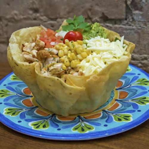 Grilled Chicken Taco Bowl.