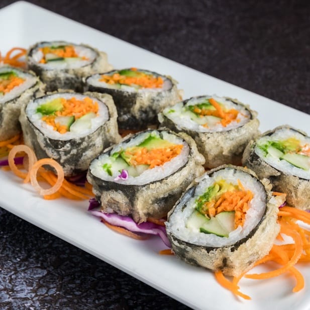 Vegetable Roll Tempura.