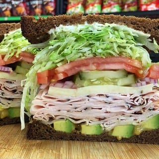 Lucky Lou Sandwich - Cold.