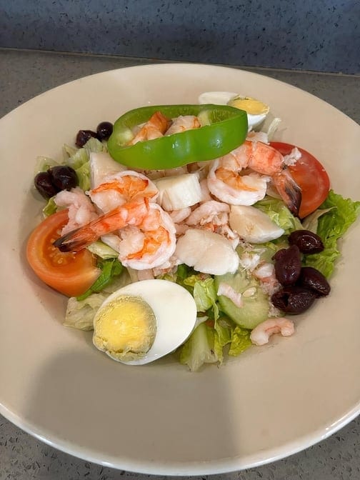 Seafood Salad.