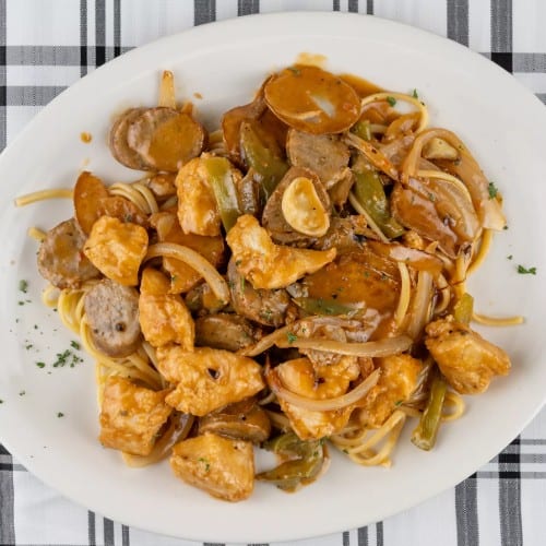 Chicken Scarpariello.