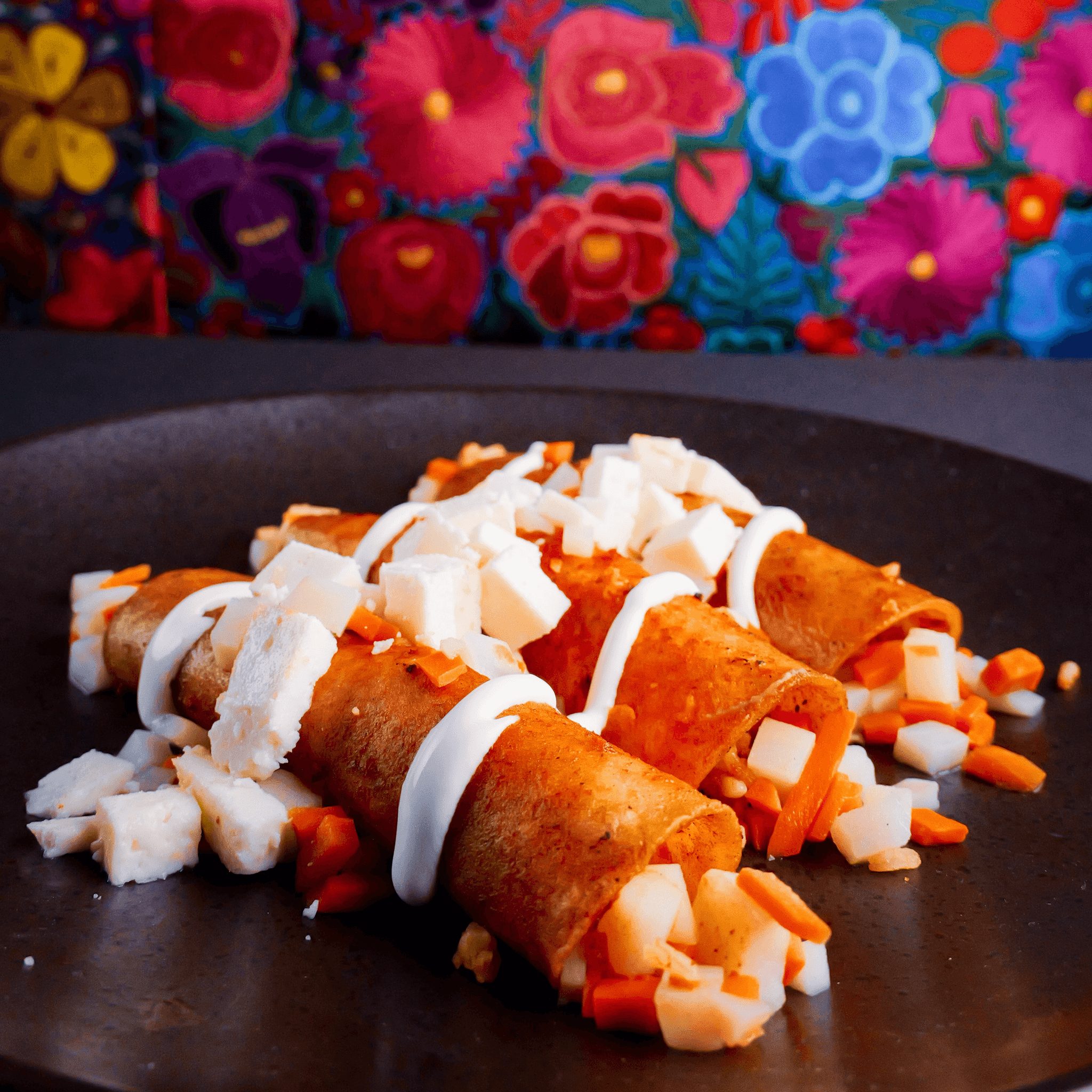 🌿Two Cheese Enchiladas.