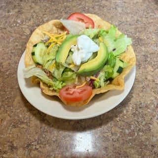 Ground Beef Tostada