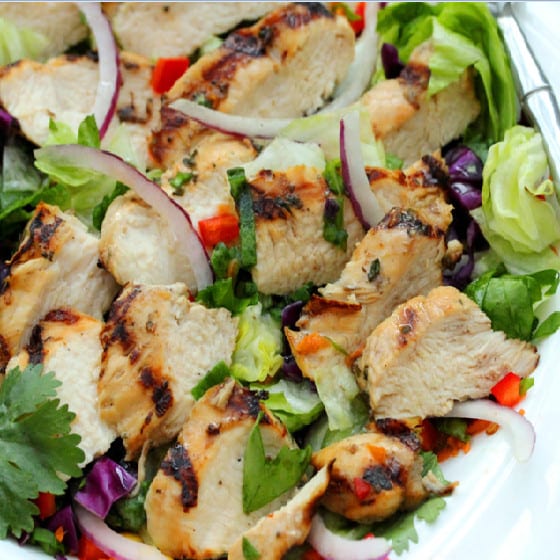 Grilled Chicken Salad.
