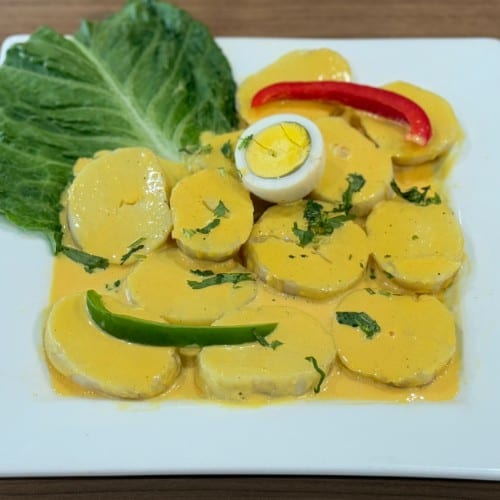 Huancaina Potatoes / Papa a La Huancaina.