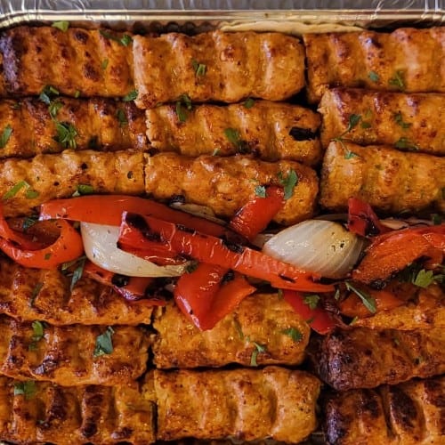 Chicken Adana Tray.