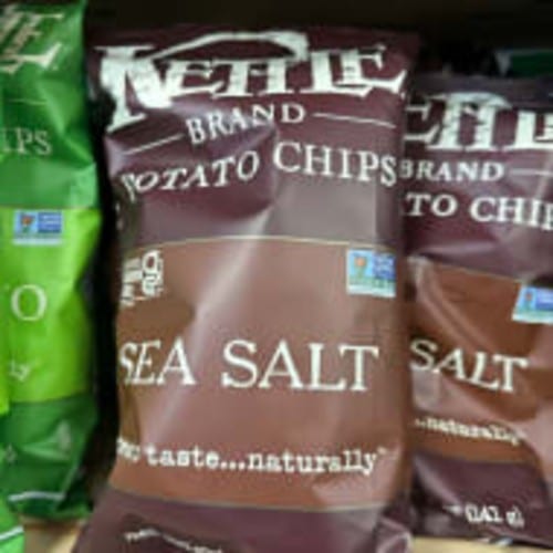 Kettle Brand Sea Salt.