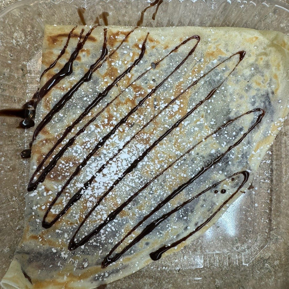 Chocolate Crepes.
