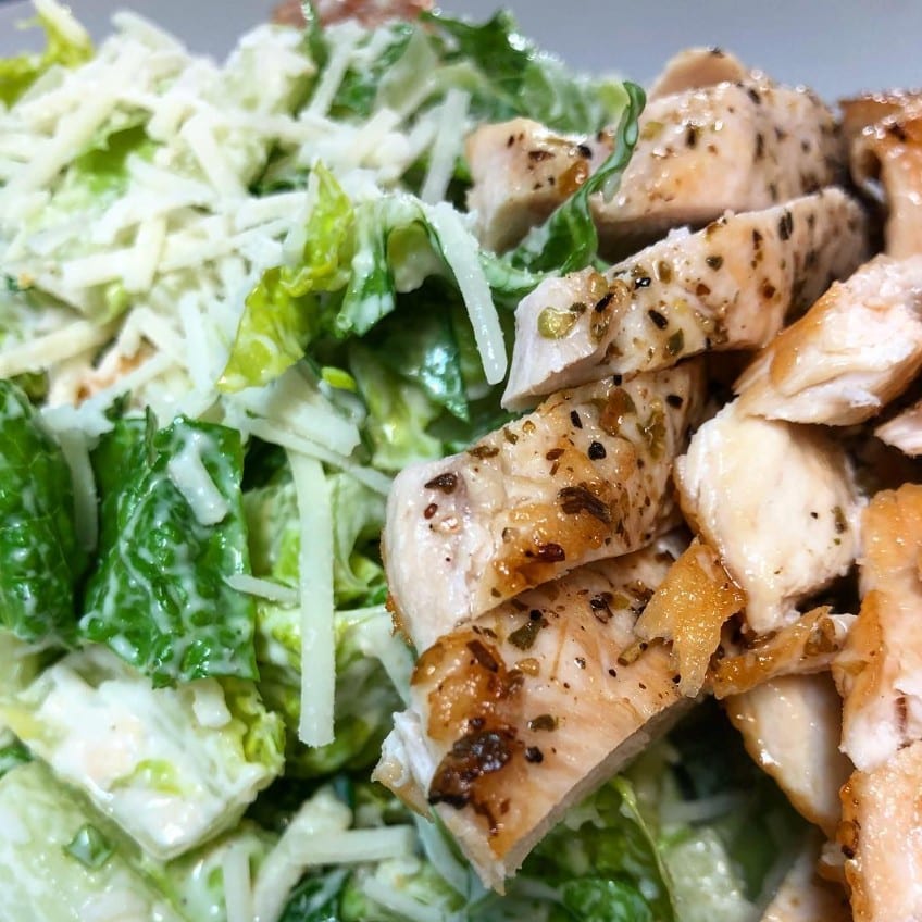 Classic Caesar Salad.
