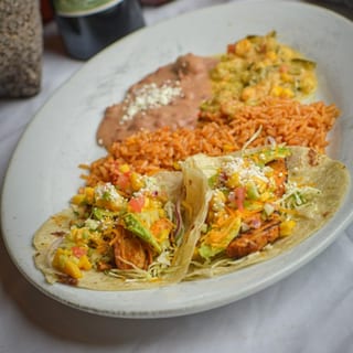 Chipotle Chicken Taco Plate