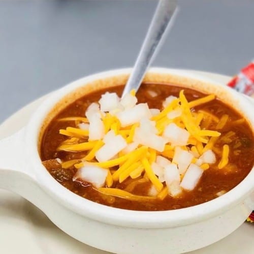 Gabriel's Homemade Chili Soup.