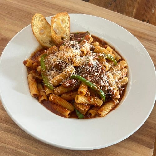 Gavin's Sausage and Peppers.