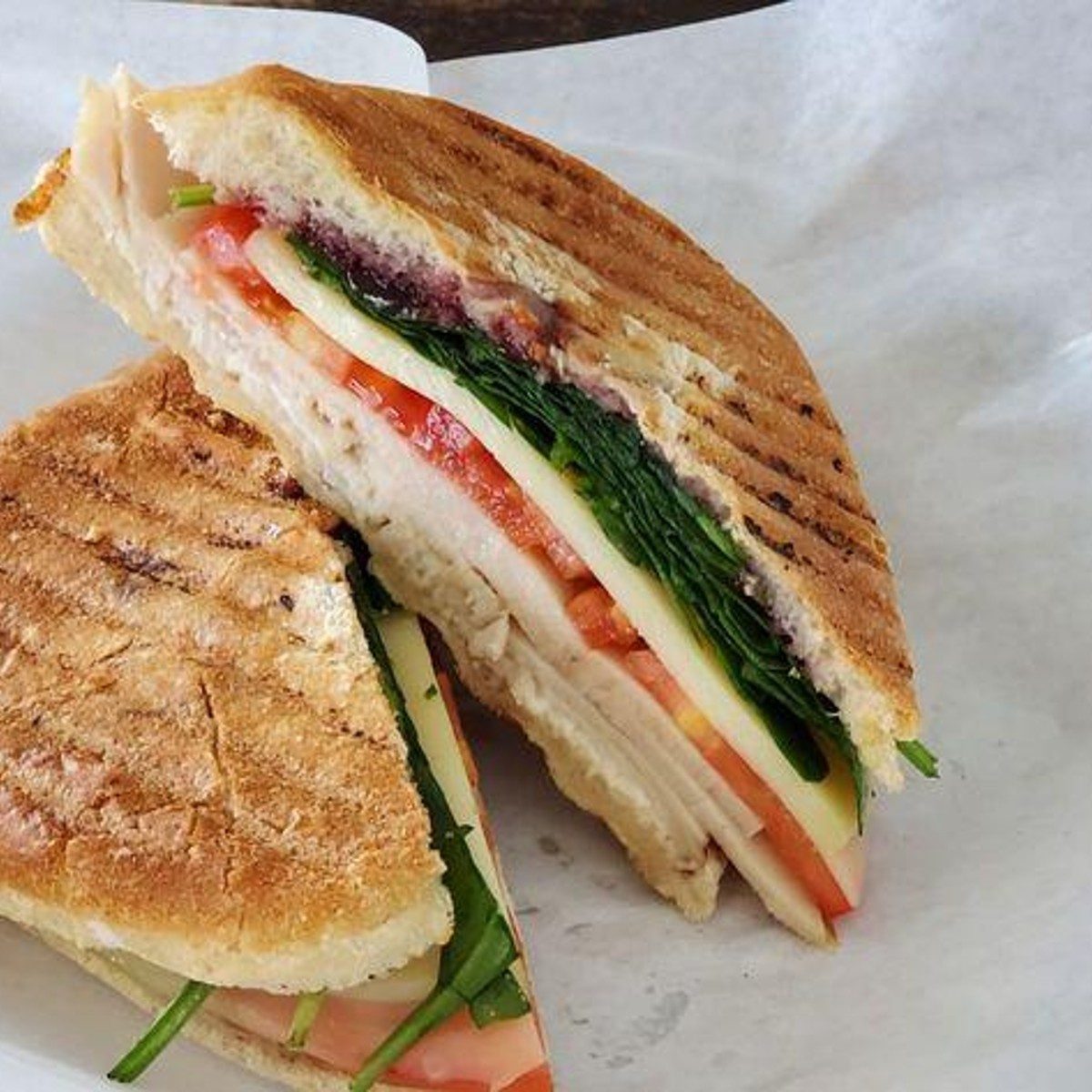 Turkey Torta  Sandwich.