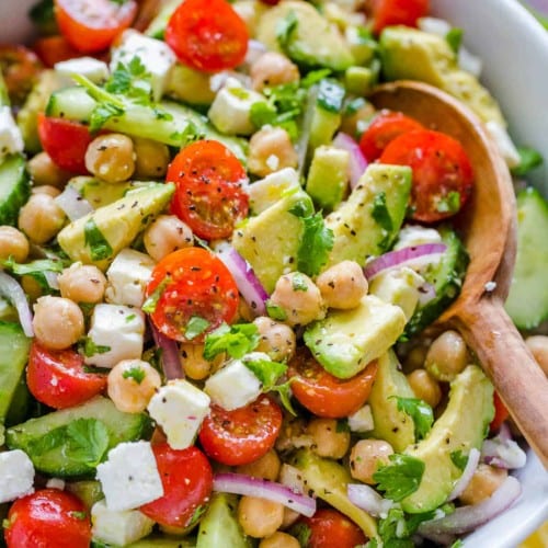 Chickpea Salad.