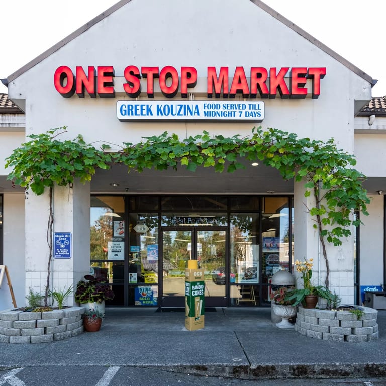 Welcome to One Stop Market & Greek Kouzina