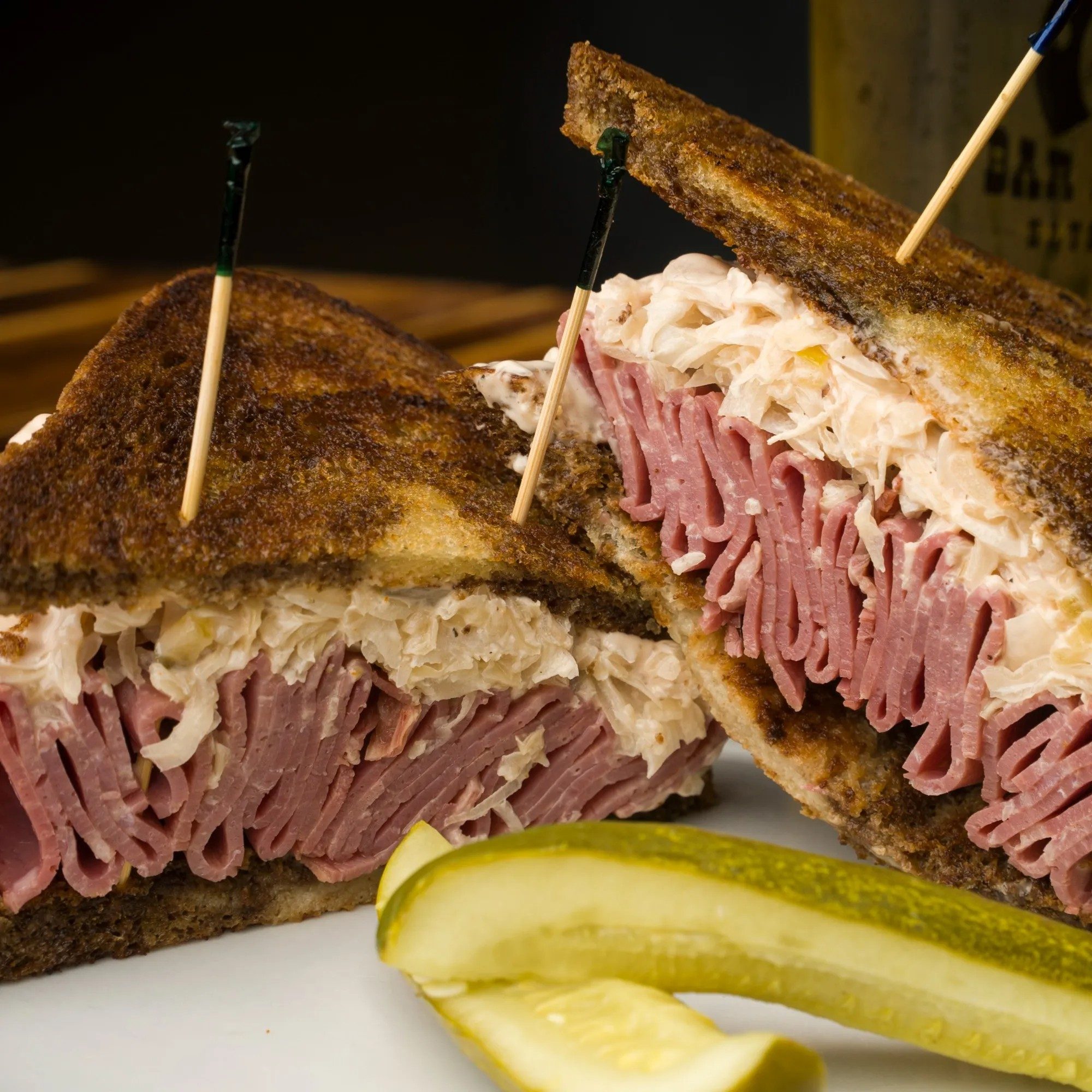 The Reuben Sandwich.