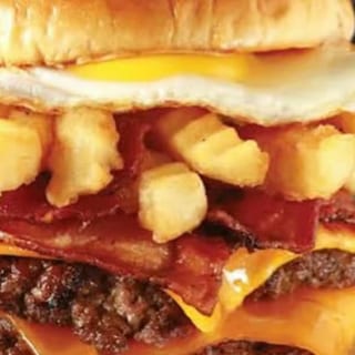 Fry St Crawl Burger Combo